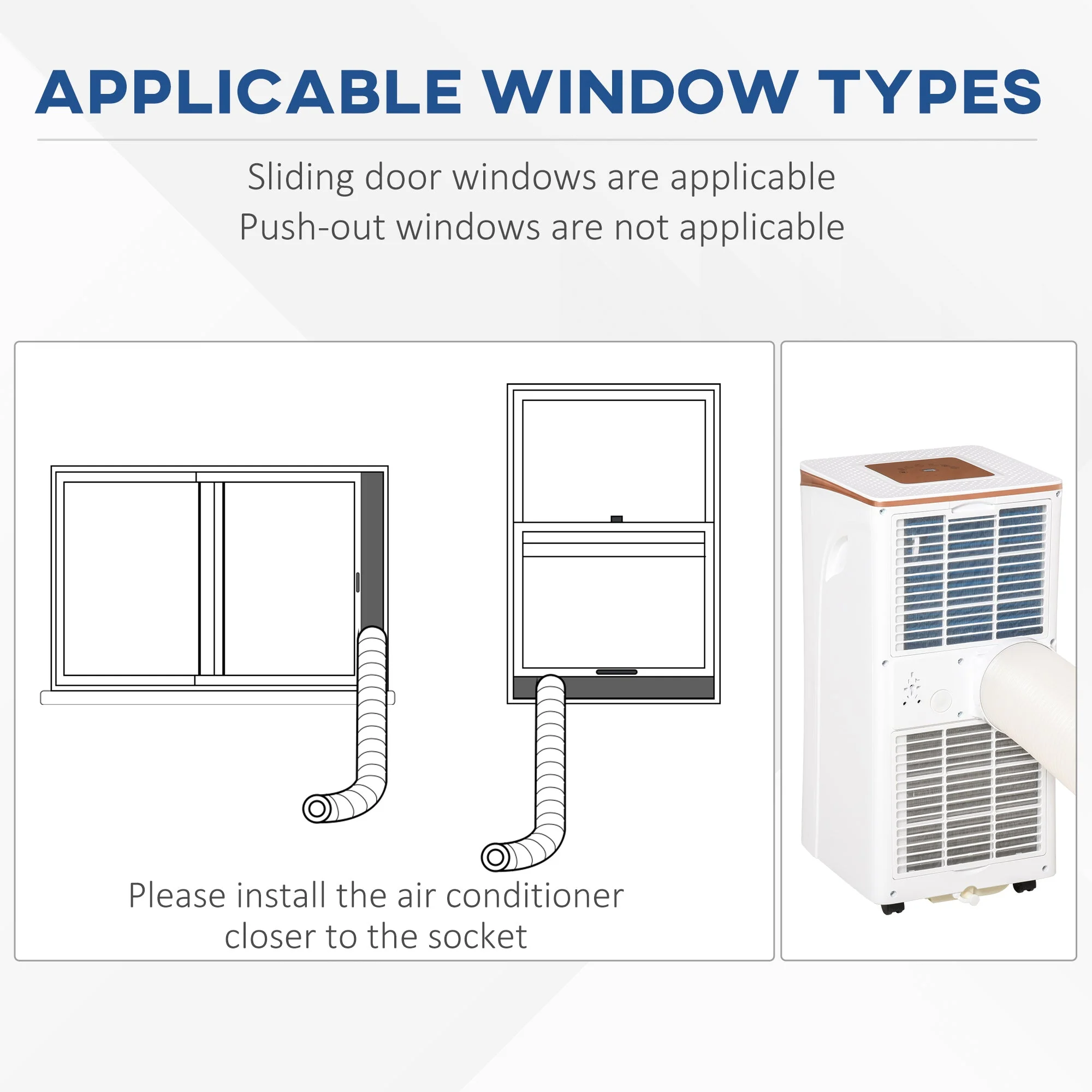 A Rated 7,000 BTU Portable Air Conditioner With Remote & 24 Hour Timer - Image 5
