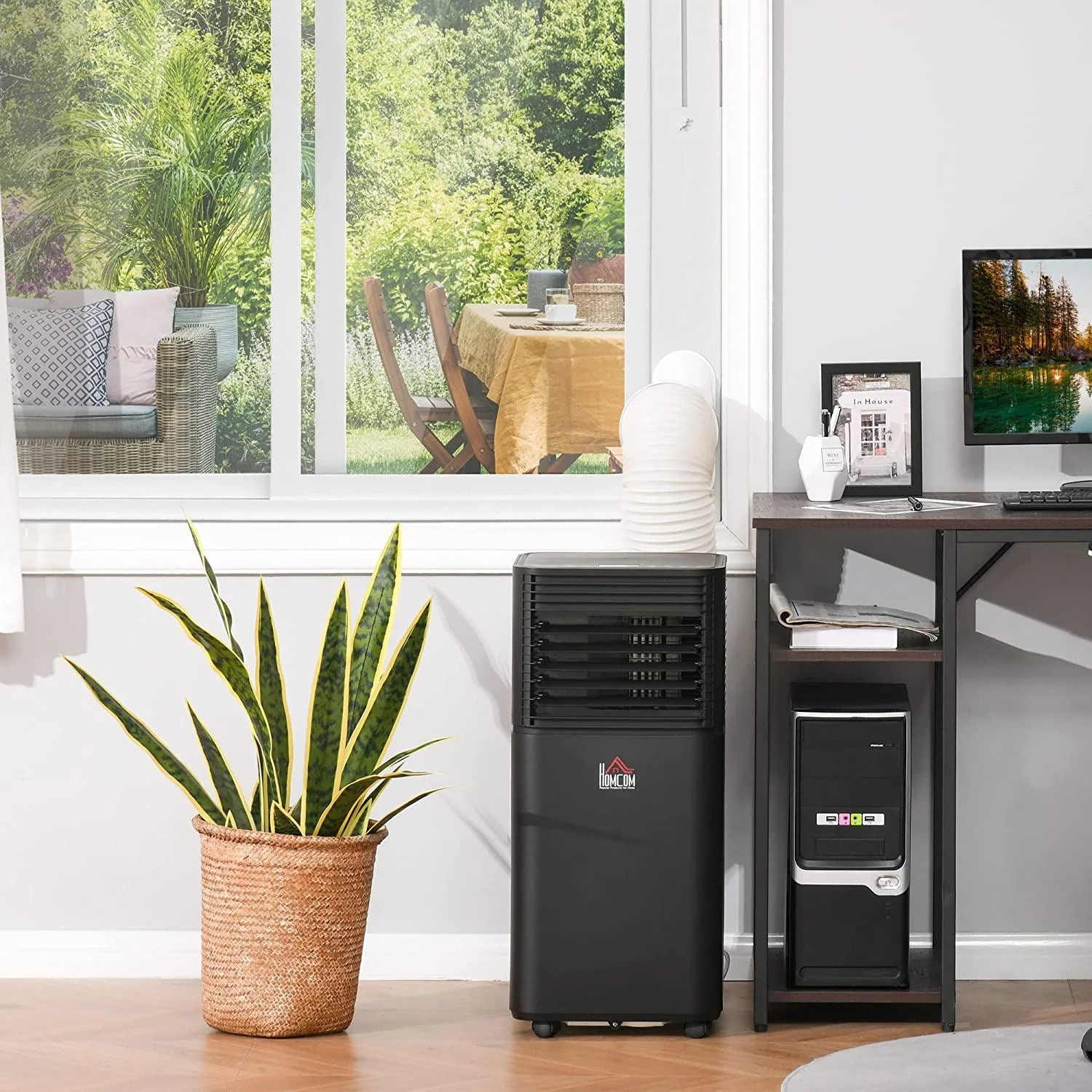 A Rated 9,000 BTU 4-In-1 Portable Dehumindifier With Remote & 24 Hour Timer - Image 2