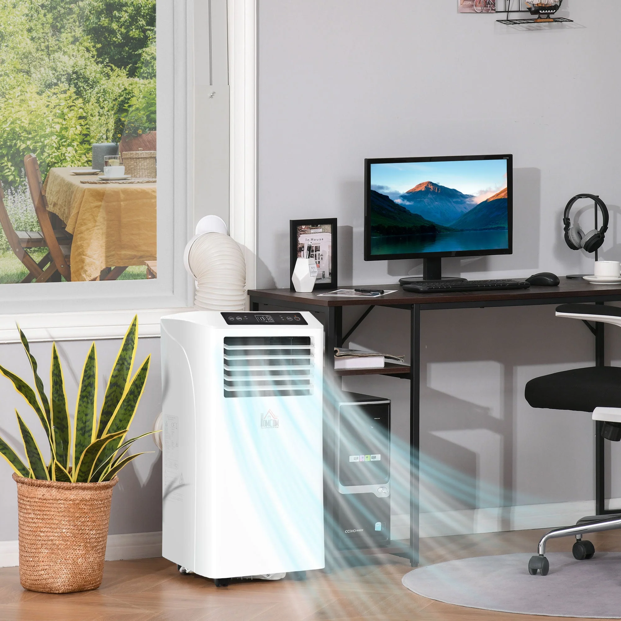 A Rated 9,000 BTU Portable Air Conditioner With 24 Hour Timer - Image 2