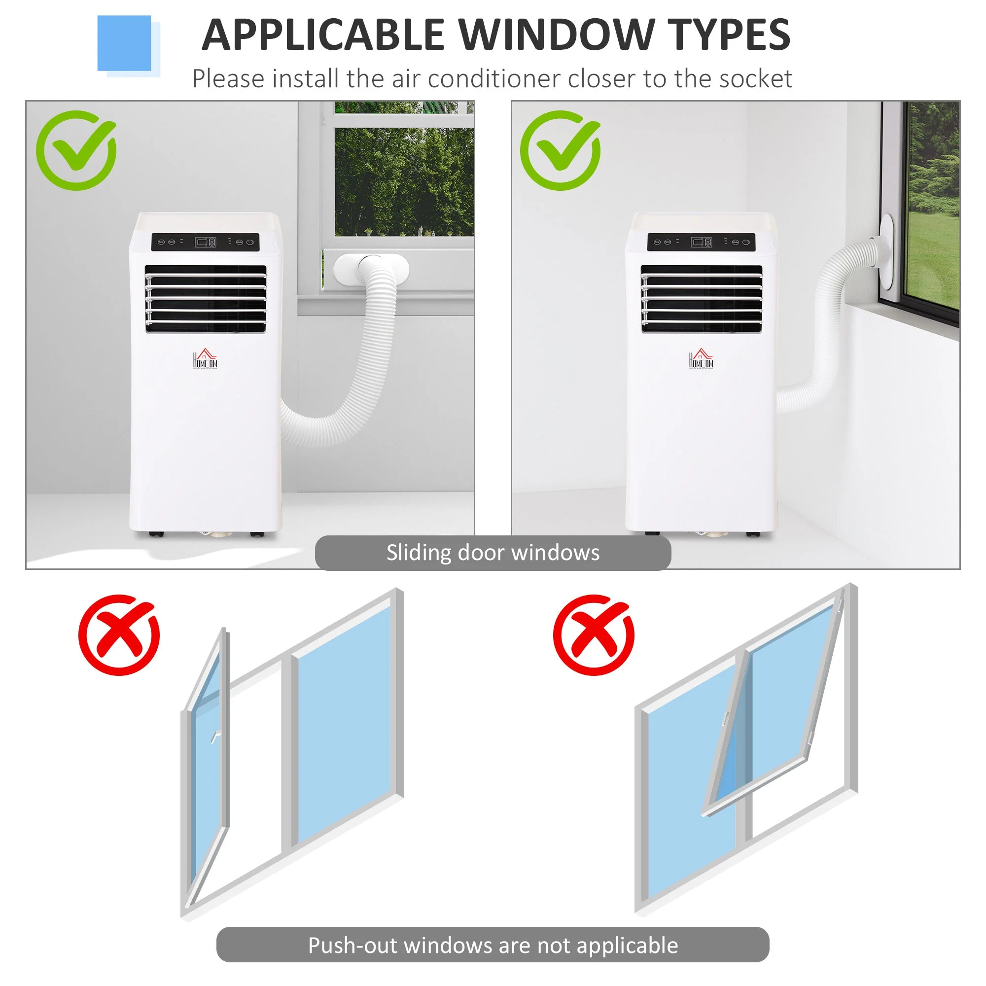 A Rated 9,000 BTU Portable Air Conditioner With 24 Hour Timer - Image 7