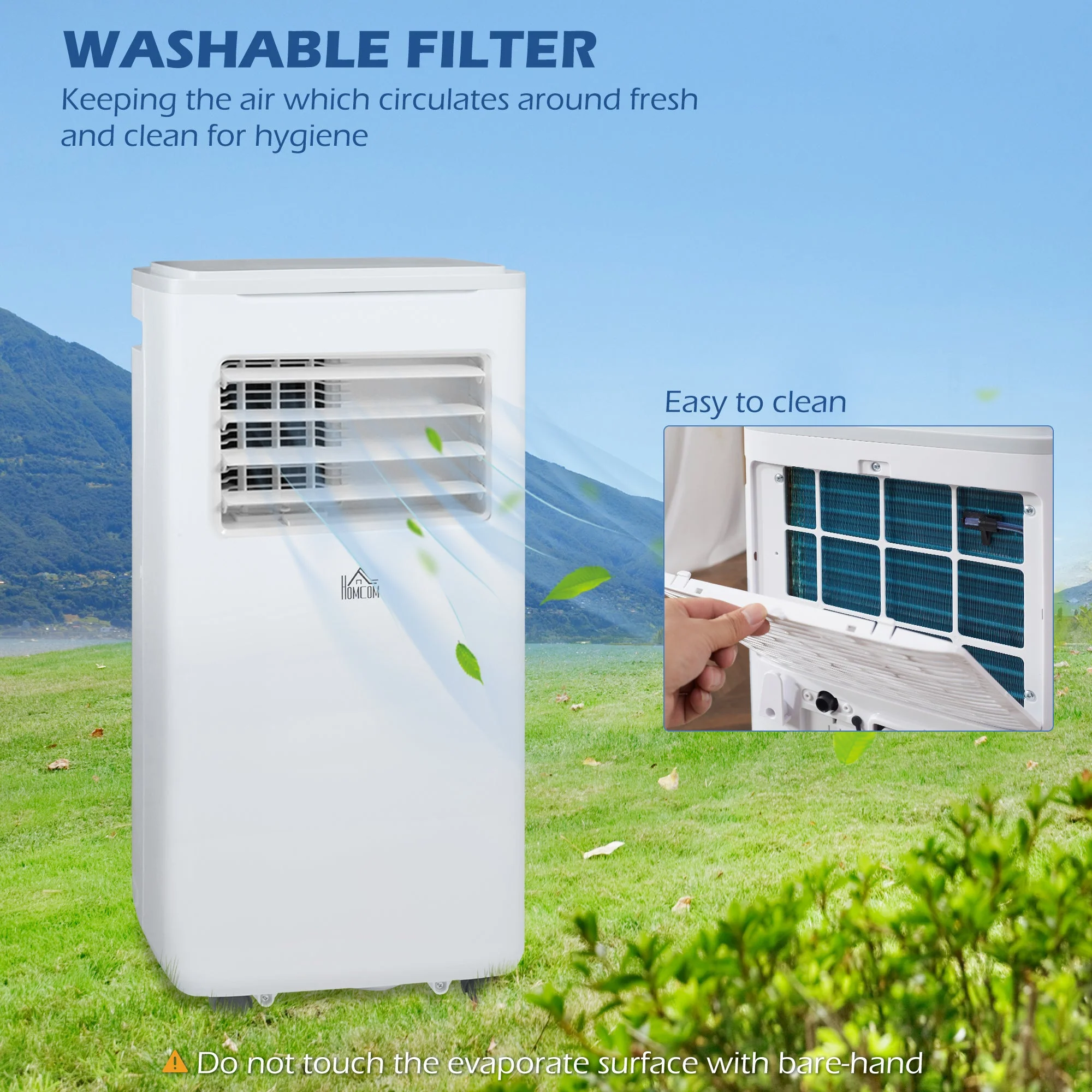 A Rated WiFi 9,000 BTU Portable Dehumindifier With Remote & 24 Hour Timer - Image 8