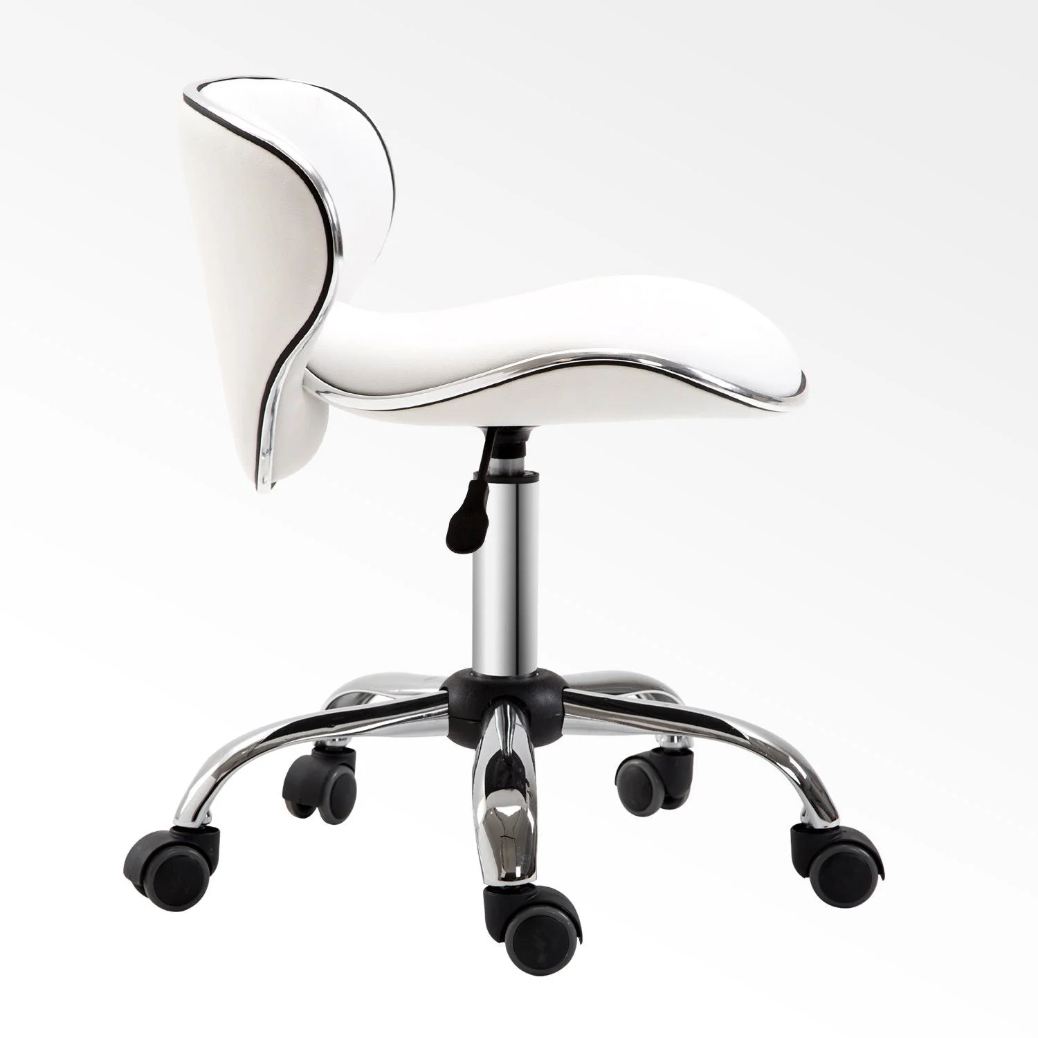 Adjustable Rolling Swivel Beauty Salon Chair - Image 6