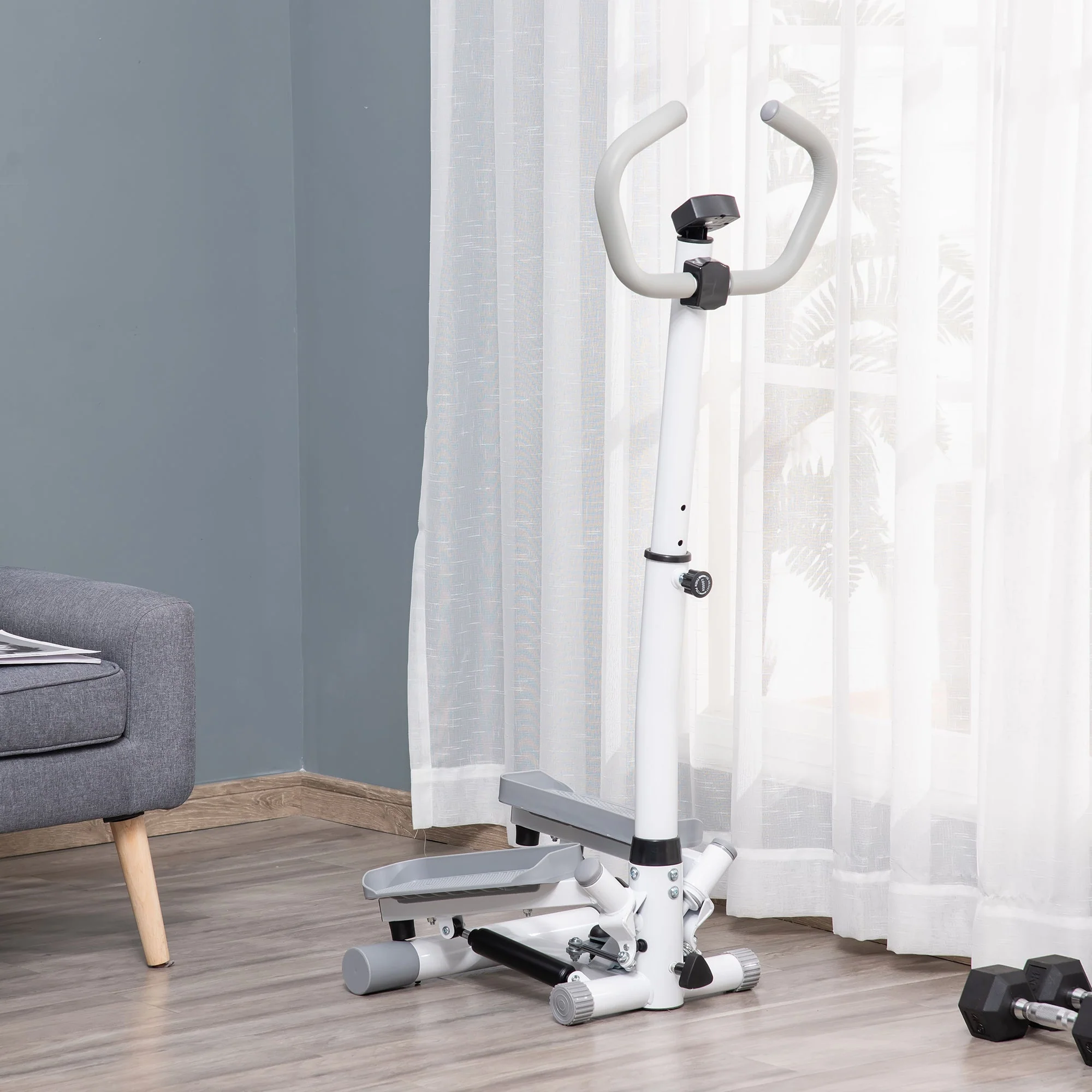 Adjustable Twist Stepper Aerobic Body Workout Machine For Home Gym - Image 9