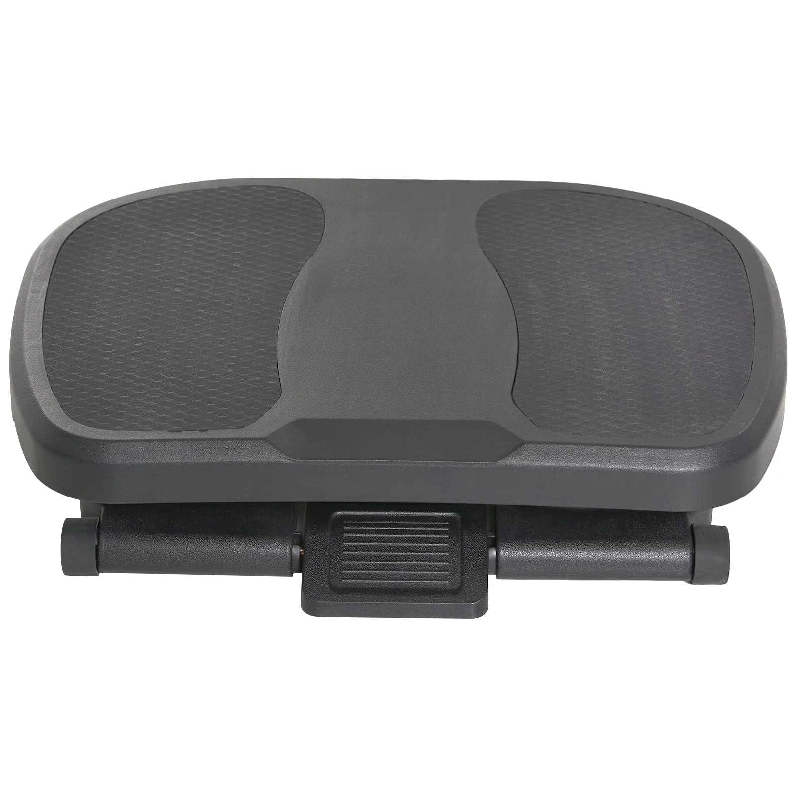 Adjustable Under-Desk Footrest Height Angle Tilt Anti-Slip Compact Health Black - Image 7