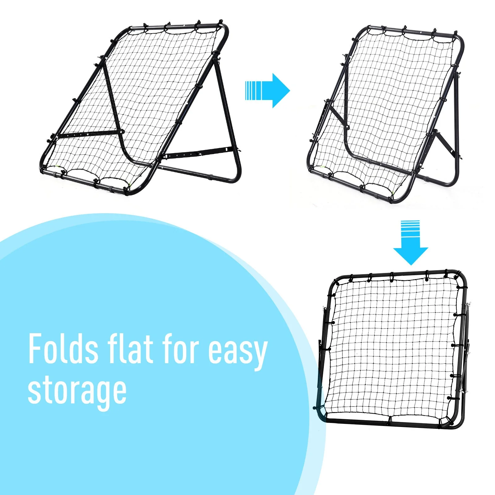 Adults Football Training Aid Multi-Sports Practice W/PE Mesh Metal Tube - Image 6