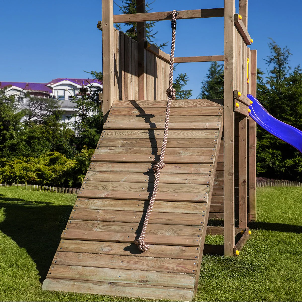 Adventure Peaks Garden Playfort 46m x 31m by Shire - Image 2