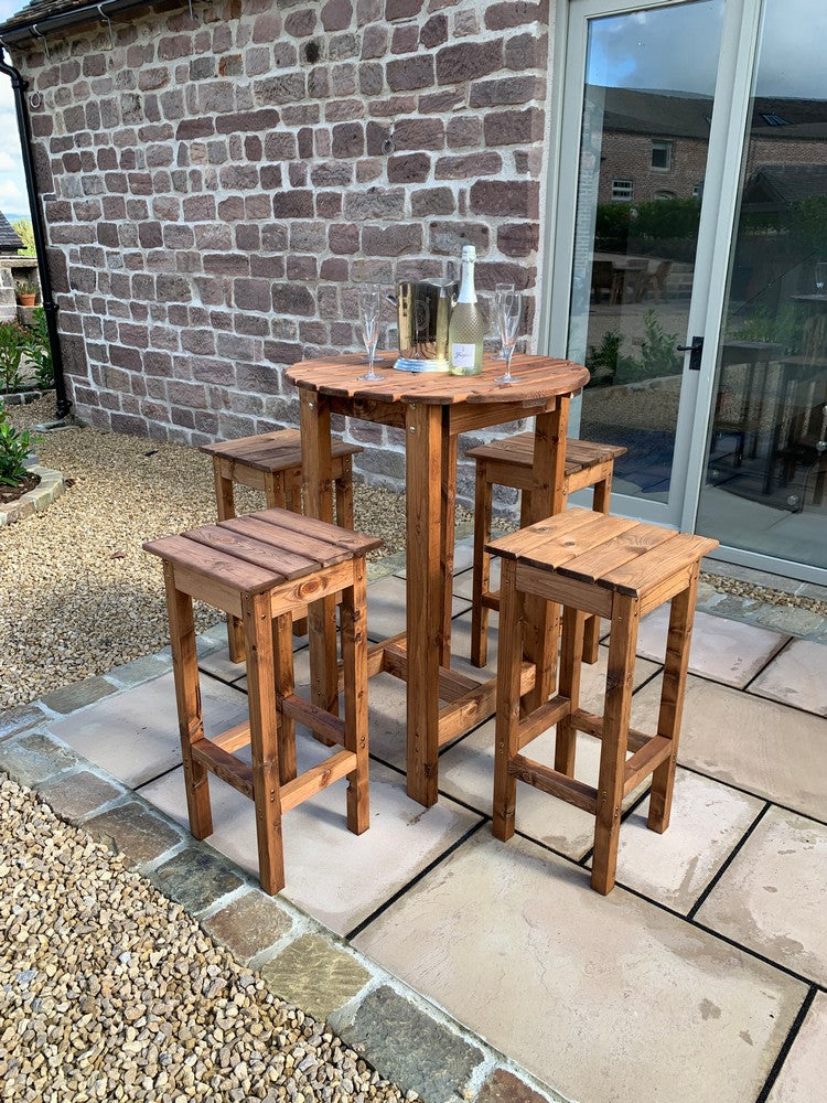 Alfresco Garden Chair Set by Charles Taylor - 4 Seats - Image 3