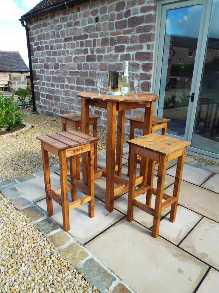 Alfresco Garden Chair Set by Charles Taylor - 4 Seats - Image 5