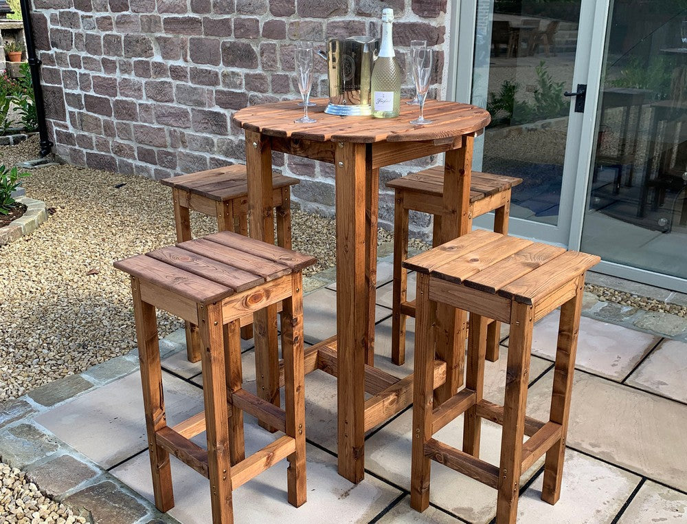 Alfresco Garden Chair Set by Charles Taylor - 4 Seats - Image 6