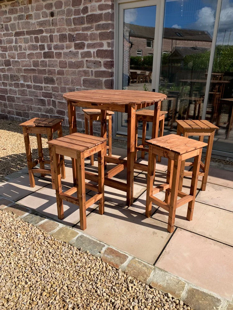 Alfresco Garden Chair Set by Charles Taylor - 6 Seats - Image 5