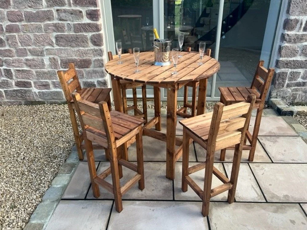 Alfresco Garden Furniture Set by Charles Taylor - 4 Seat - Image 3