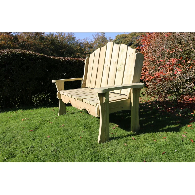 Alton Manor Garden Bench by Churnet Valley - 2 Seats - Image 3