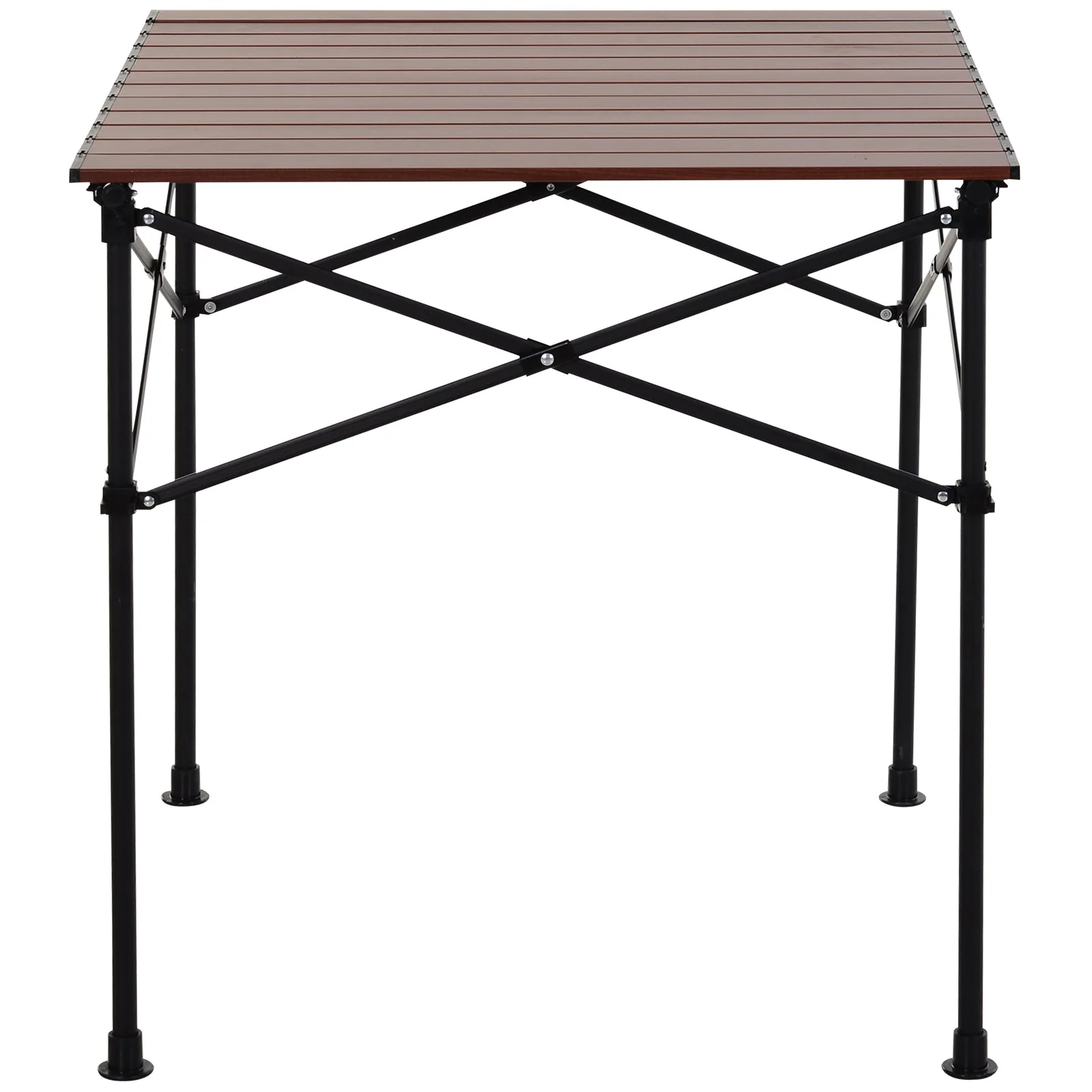Aluminium Folding Picnic Table Portable Camping Table w/ Carrier Bag - Image 8