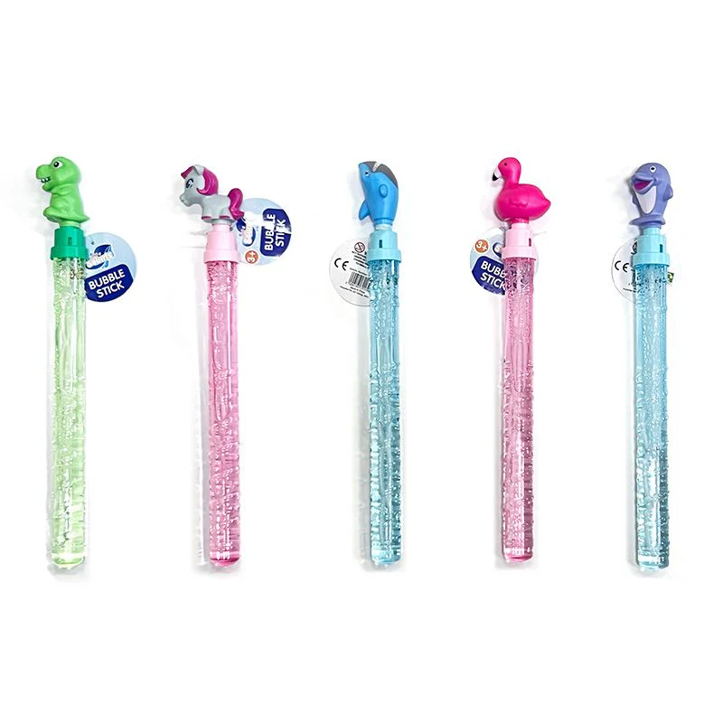Animal Theme Bubble Stick Green Crocodile - 35cm - Image 2
