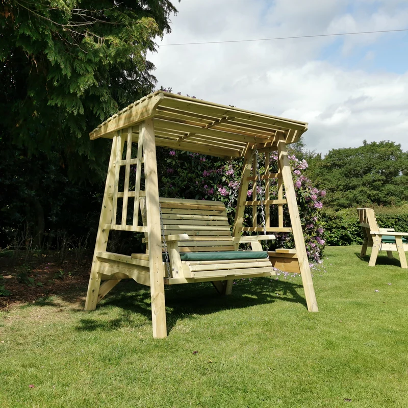 Antoinette Garden Swing Seat by Churnet Valley - 2 Seats - Image 3