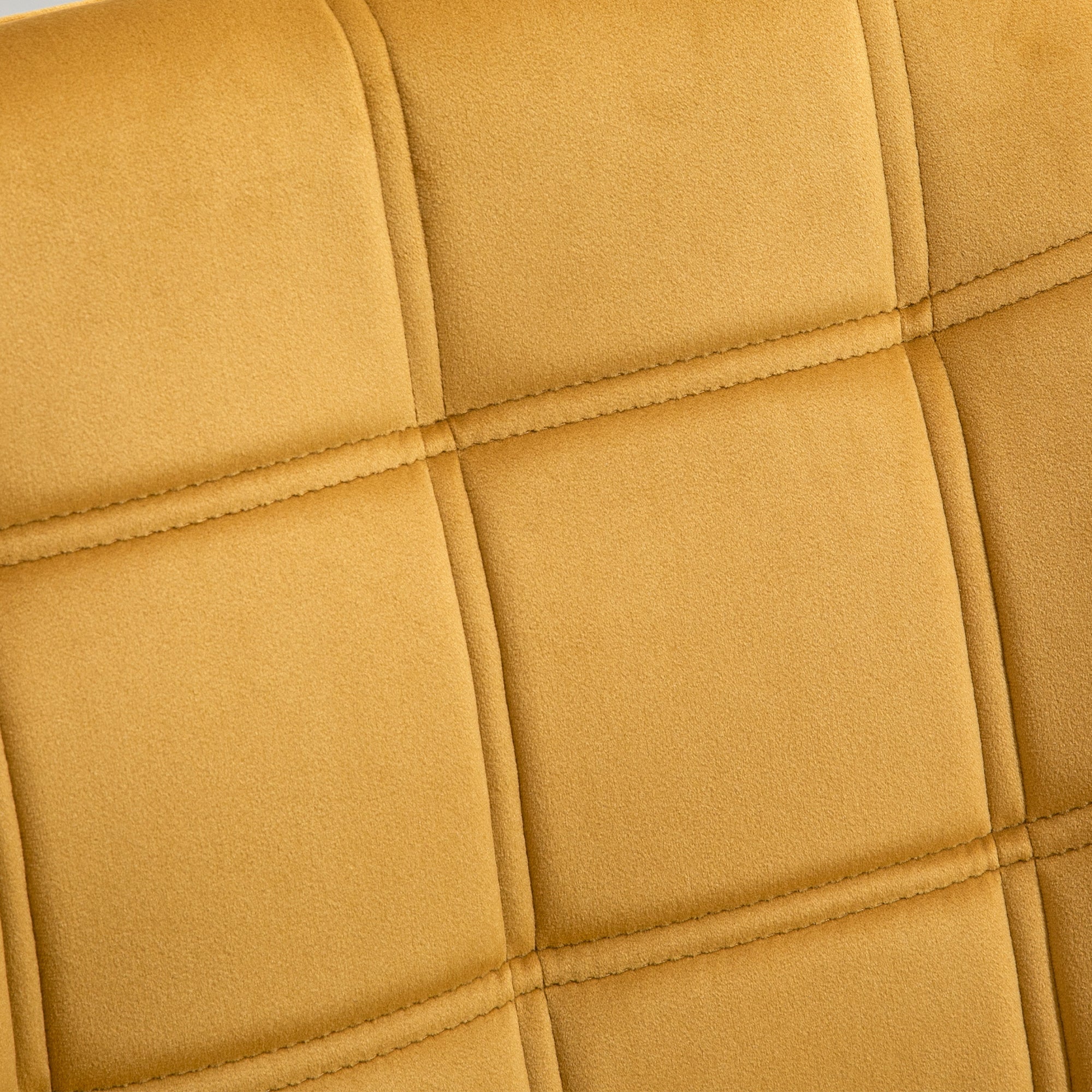 Armchair Accent Chair Wide Arms Slanted Back Padding Iron Frame Wooden Legs Home Bedroom Furniture Seating Yellow - Image 7