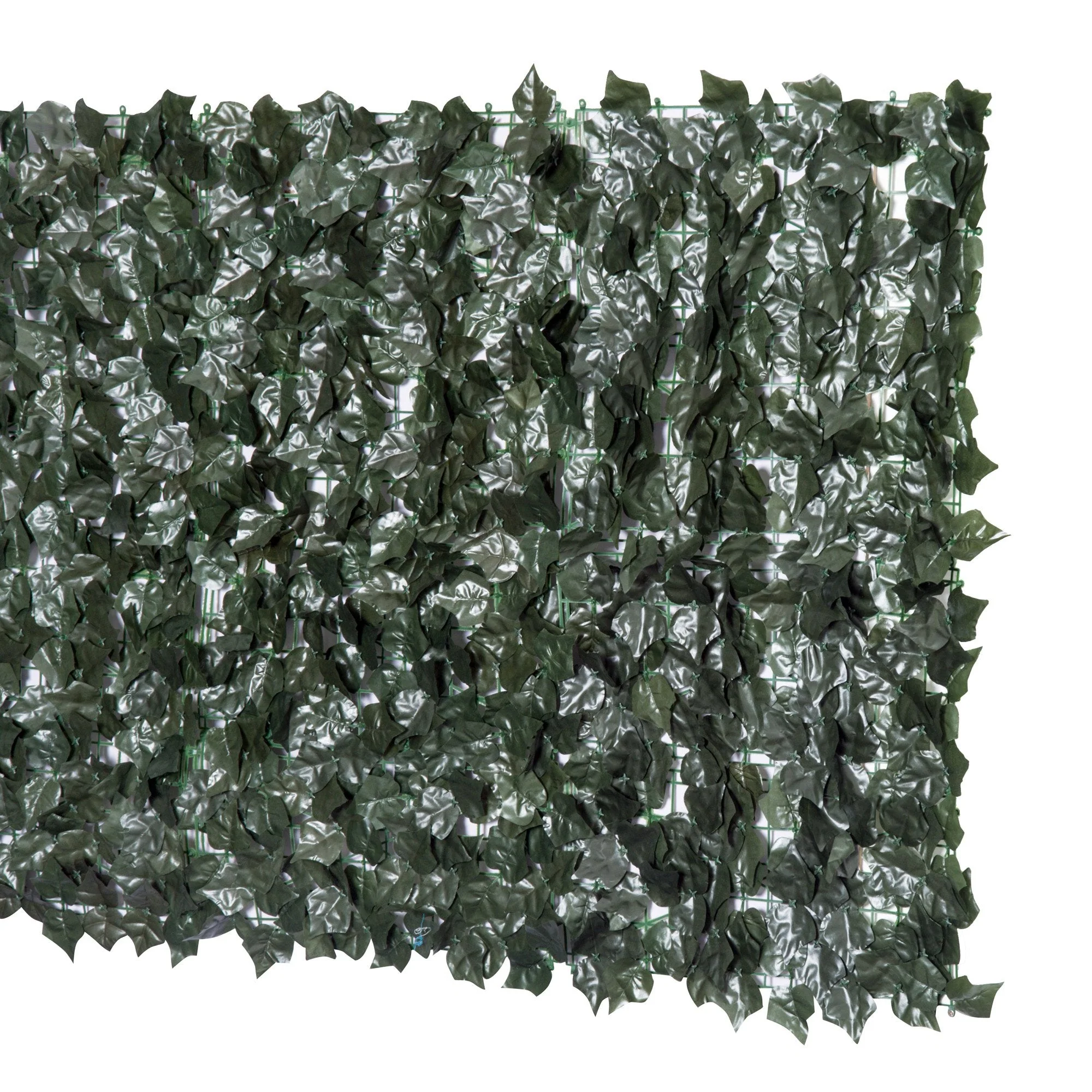 Artificial Leaf Hedge Screen Privacy Fence Panel for Garden Outdoor Indoor Decor 2.4M x 1M Dark Green - Image 7