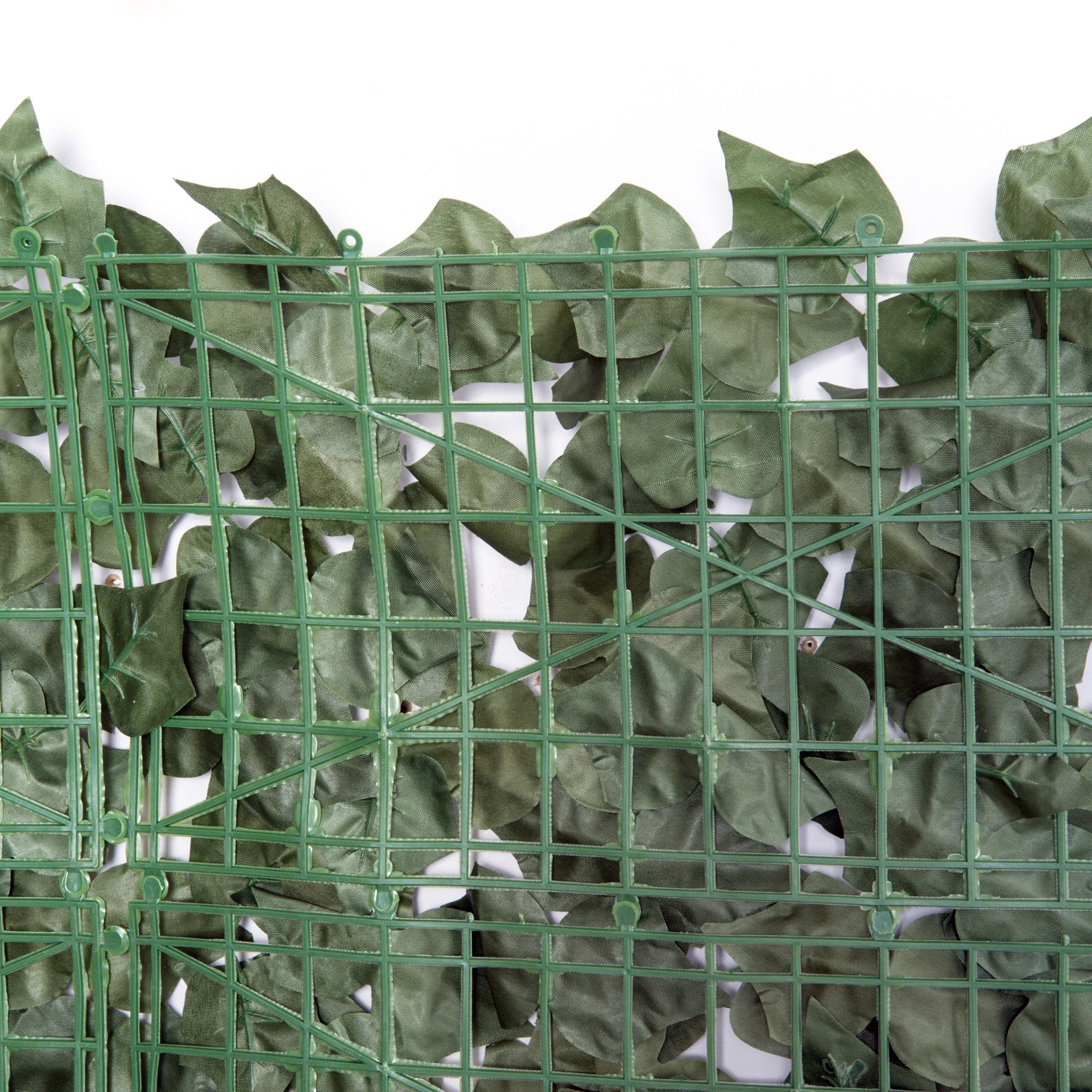 Artificial Leaf Hedge Screen Privacy Fence Panel for Garden Outdoor Indoor Decor 2.4M x 1M Dark Green - Image 9