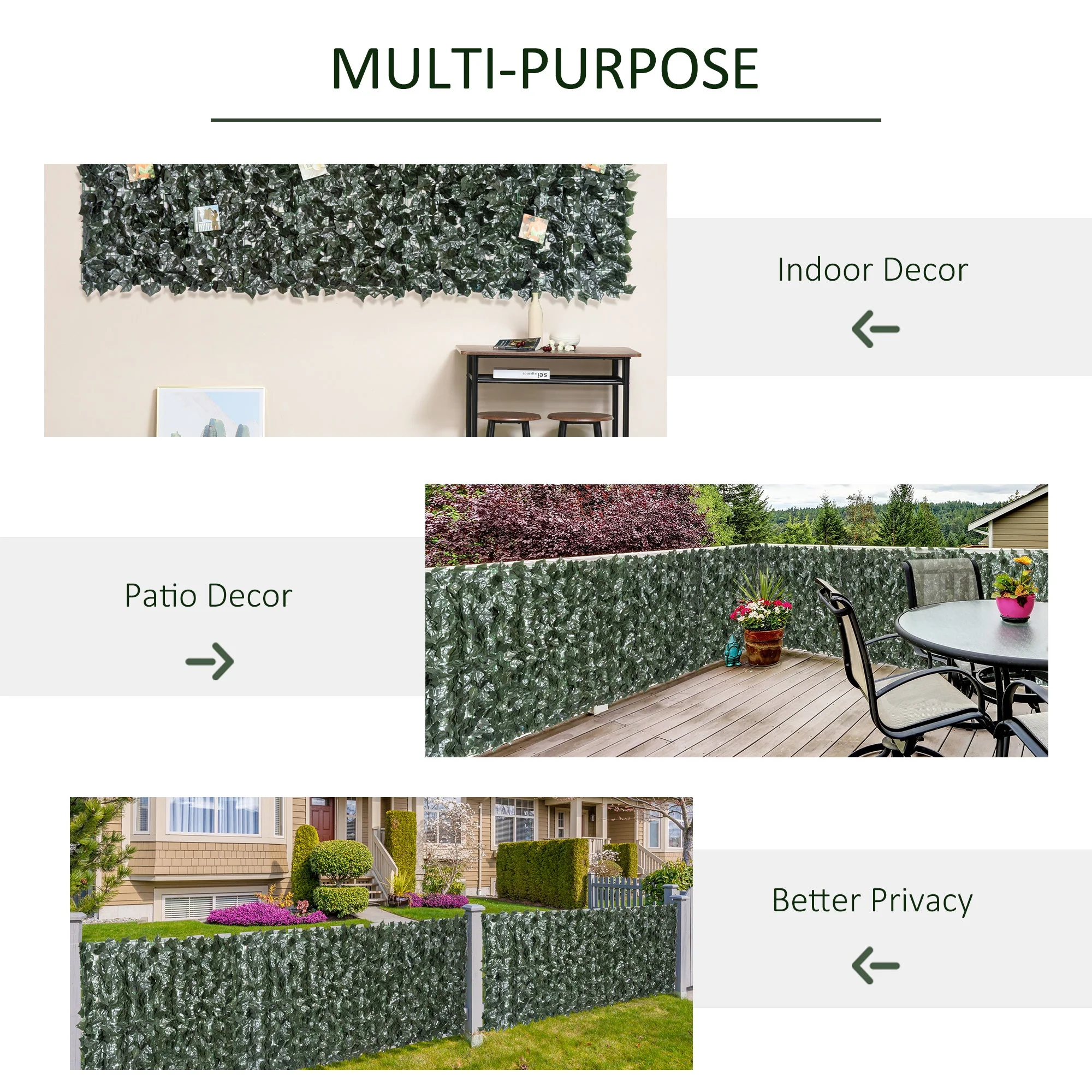 Artificial Leaf Screen Panel - Image 5