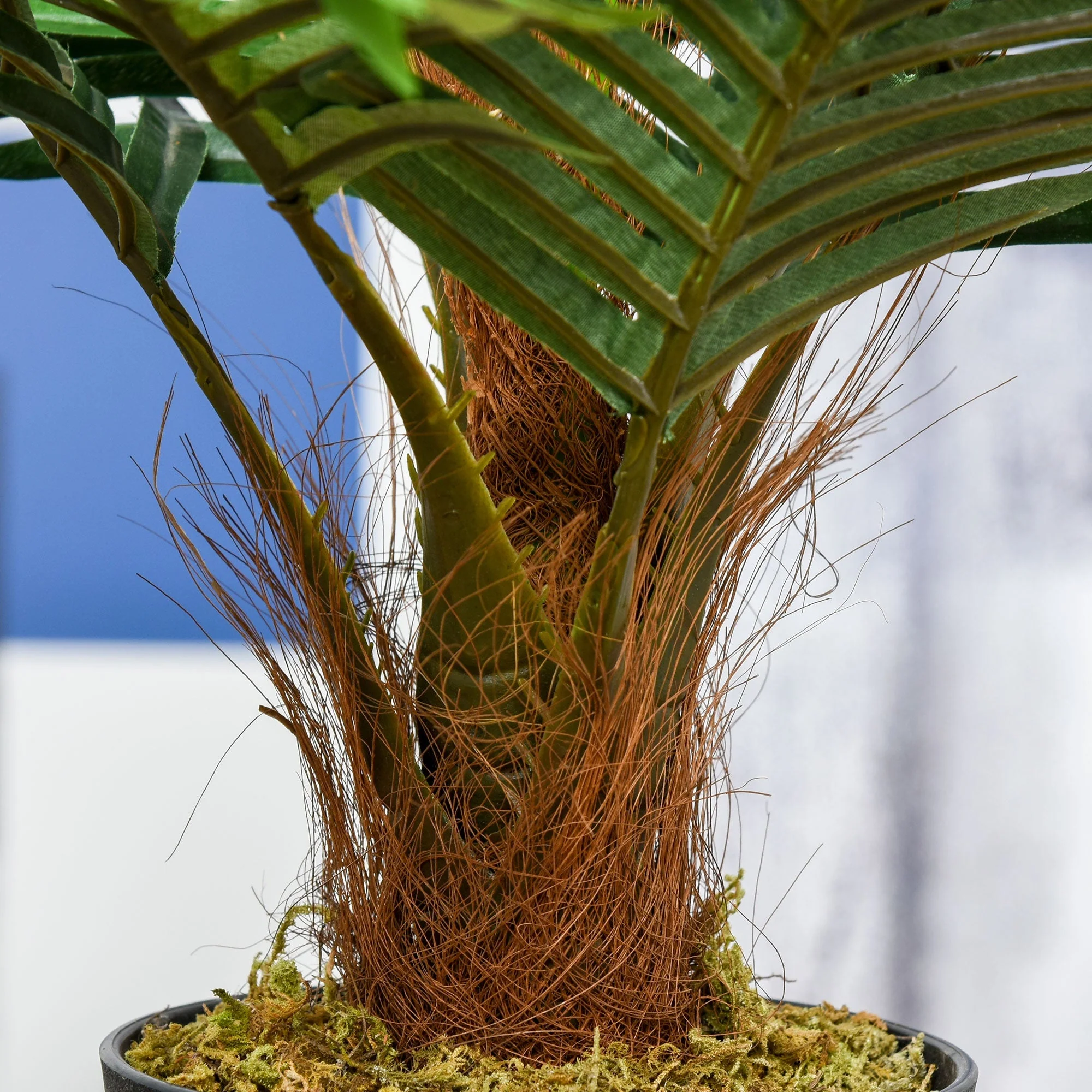 Artificial Palm Plant Realistic Fake Tree Potted Home Office Décor 60cm - Image 8