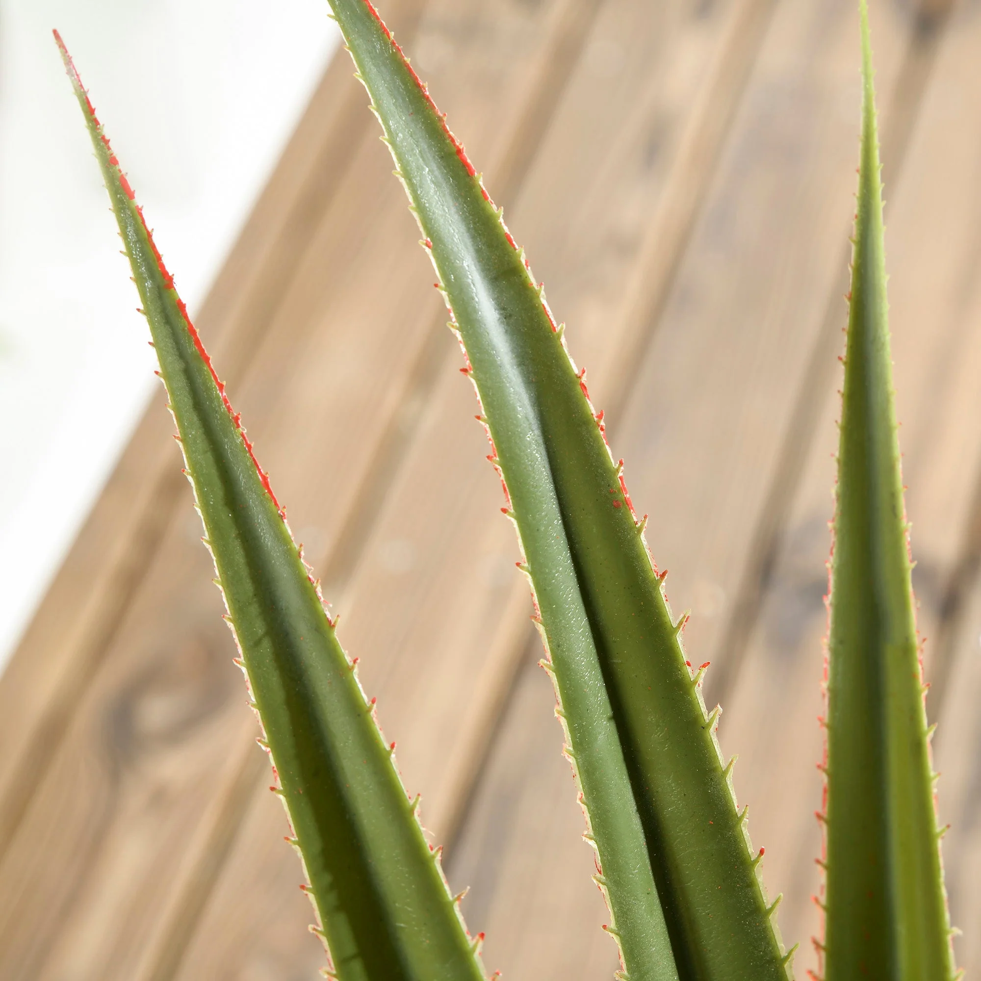 Artificial Plants Agave Succulent in Pot Desk Fake Plants for Home Indoor Outdoor Decor - Image 9