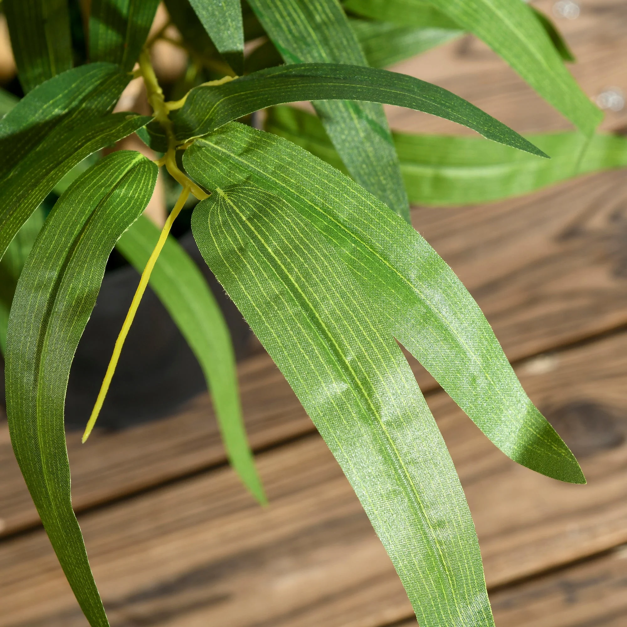 Artificial Plants Bamboo Tree in Pot Desk Fake Plants for Home Indoor Outdoor Decor - Image 8