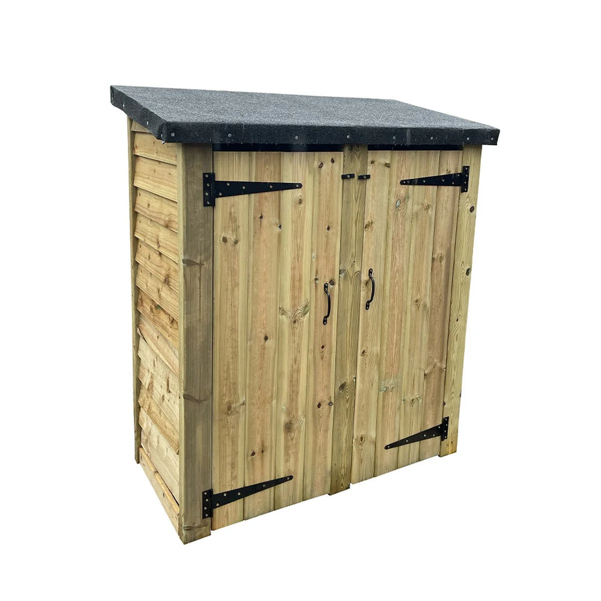 Ascot Garden Tool Storage Shed 120cm wide x 60cm deep by Churnet Valley - DTS01 - Image 2