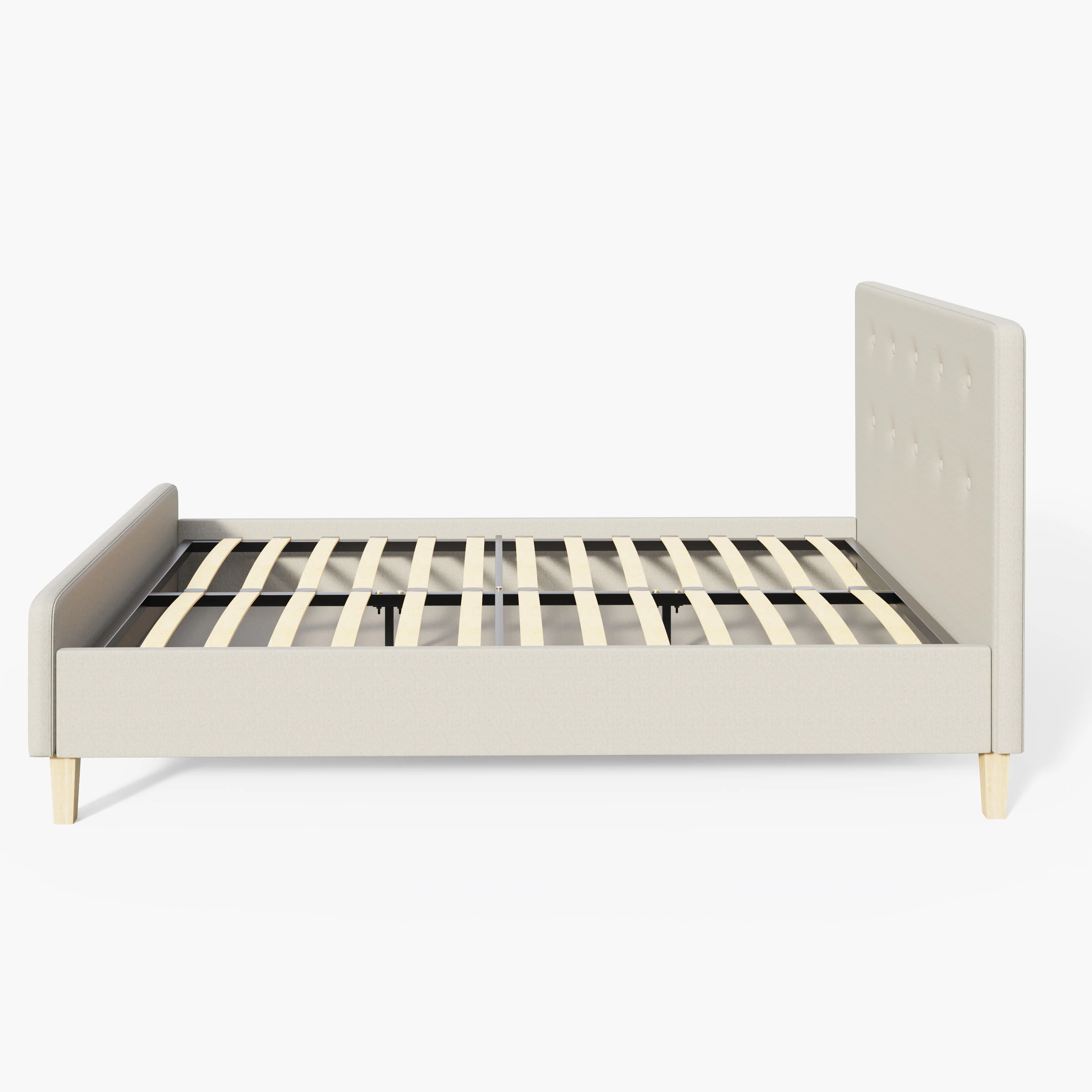 Ashbourne Double Bed Natural 5 x 7ft - Image 4