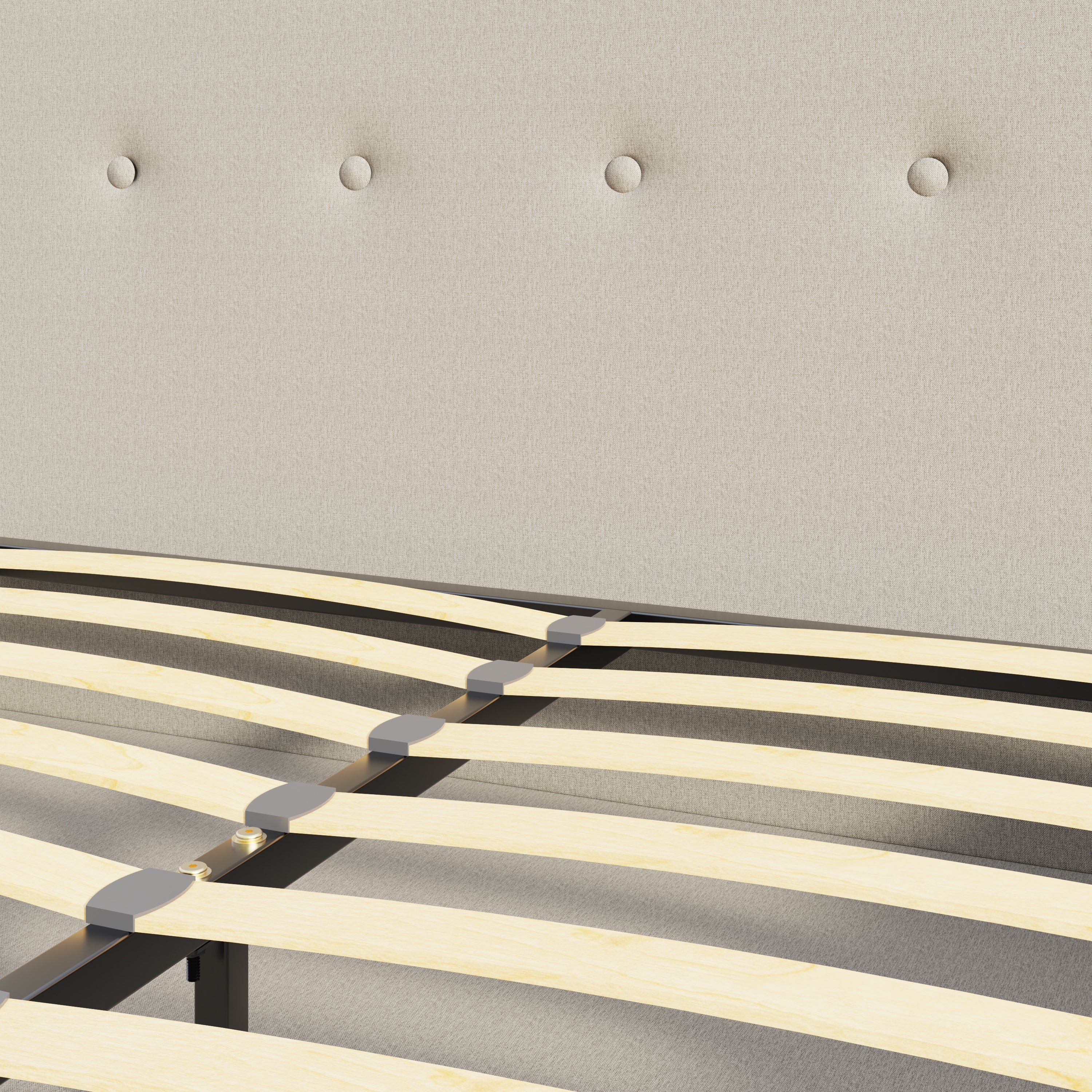 Ashbourne Double Bed Natural 5 x 7ft - Image 5