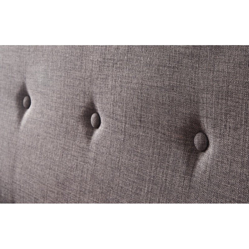 Ashbourne King Size Ottoman Bed Fabric Grey 5 x 7ft - Image 10