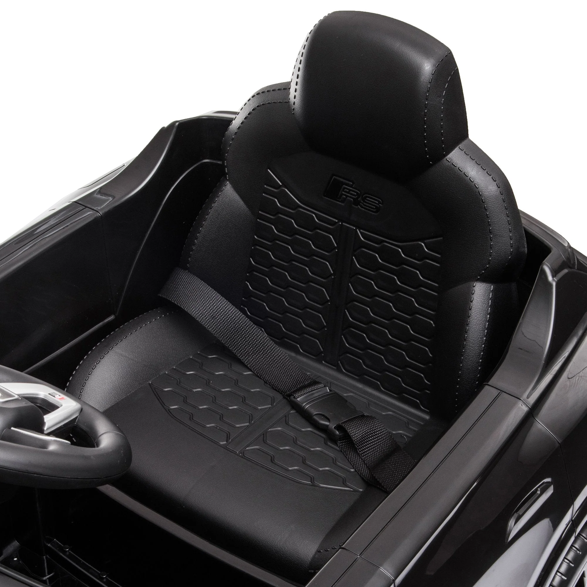 Audi RS Q8 6V Kids Electric Ride On Car Toy w/ Remote USB MP3 Bluetooth Black - Image 9