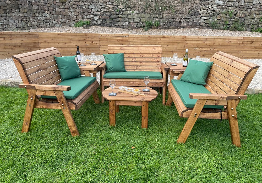 Balmoral Garden Furniture Set by Charles Taylor - 5 Seats - Image 10