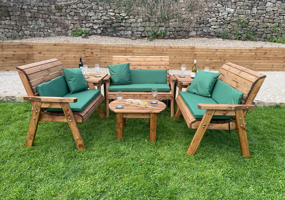 Balmoral Garden Furniture Set by Charles Taylor - 5 Seats - Image 7