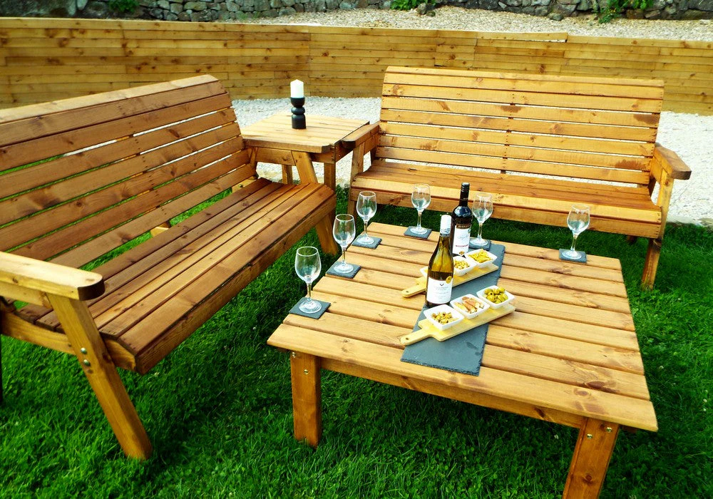 Balmoral Garden Furniture Set by Charles Taylor - 6 Seats - Image 12