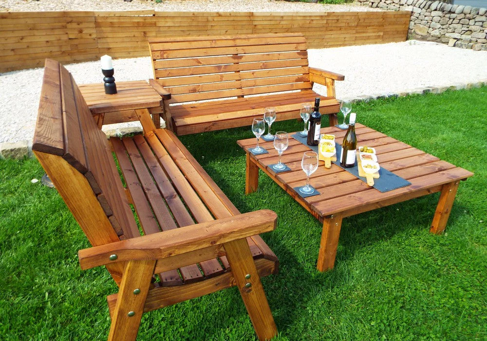 Balmoral Garden Furniture Set by Charles Taylor - 6 Seats - Image 5
