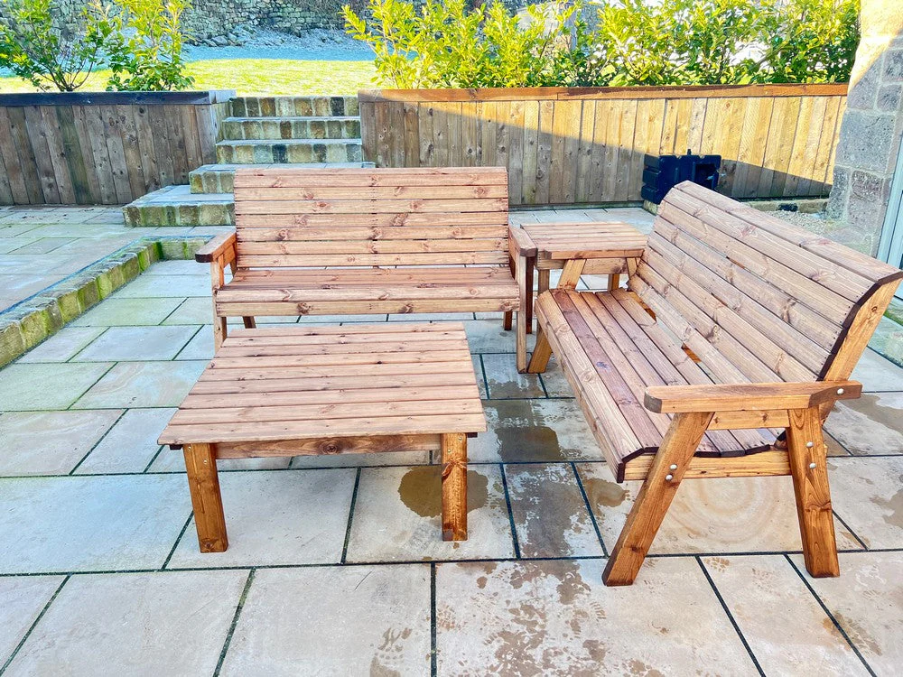 Balmoral Garden Furniture Set by Charles Taylor - 6 Seats - Image 8