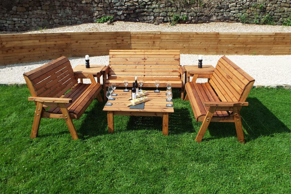 Balmoral Garden Furniture Set by Charles Taylor - 9 Seats - Image 14