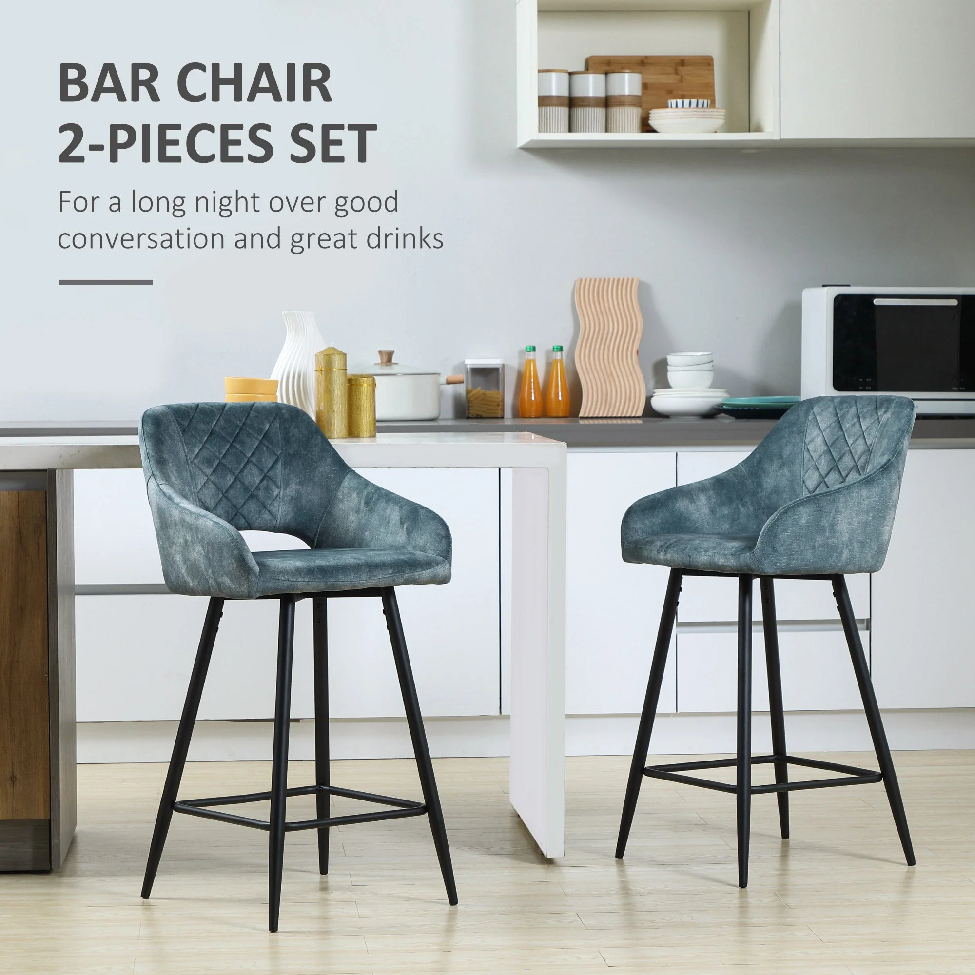 Bar Stools Set of 2 - Image 3
