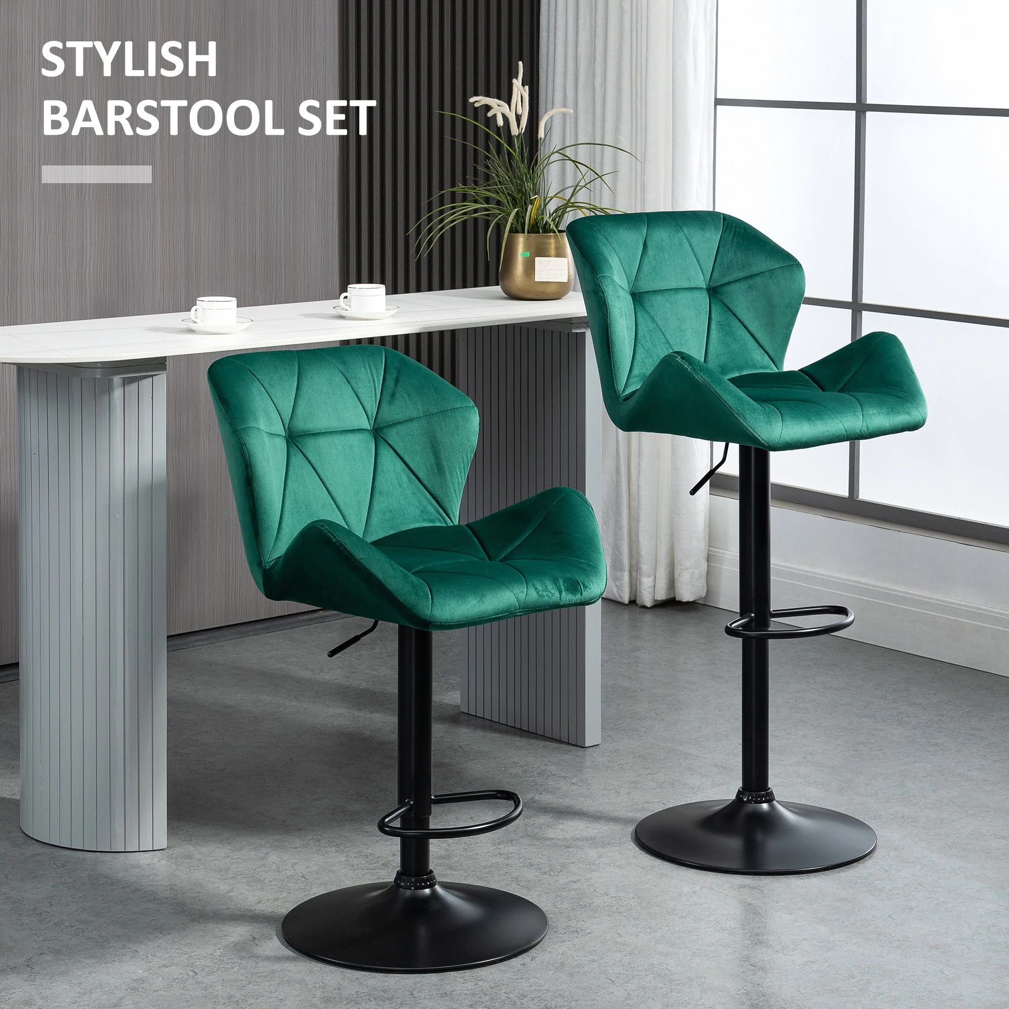 Bar Stools Set Of 2 - Image 4