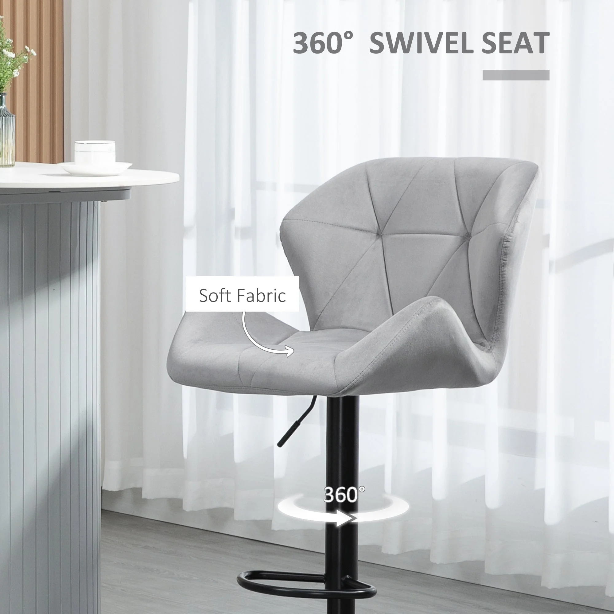 Bar Stools Set Of 2 - Image 7