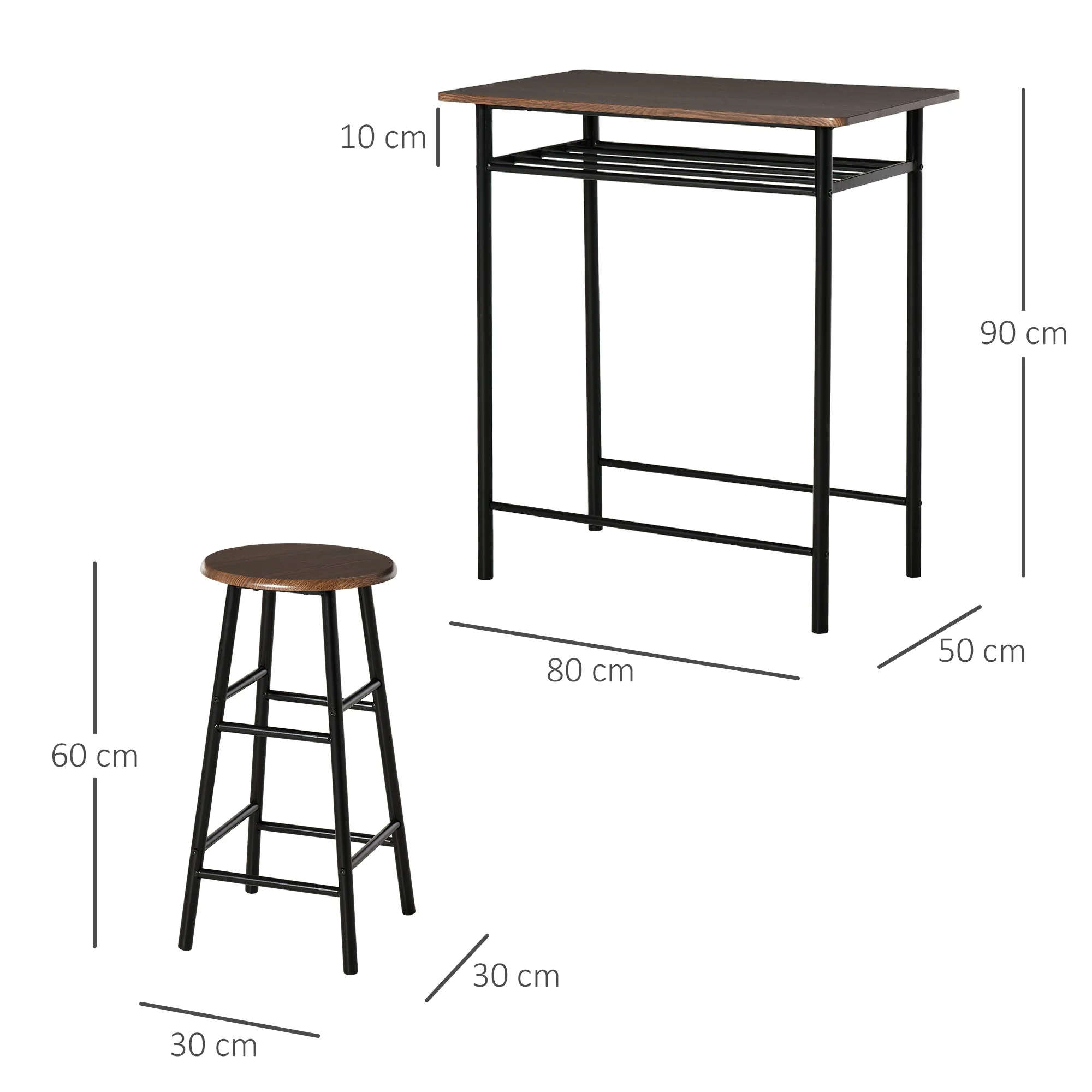 Bar Table Set - Image 3