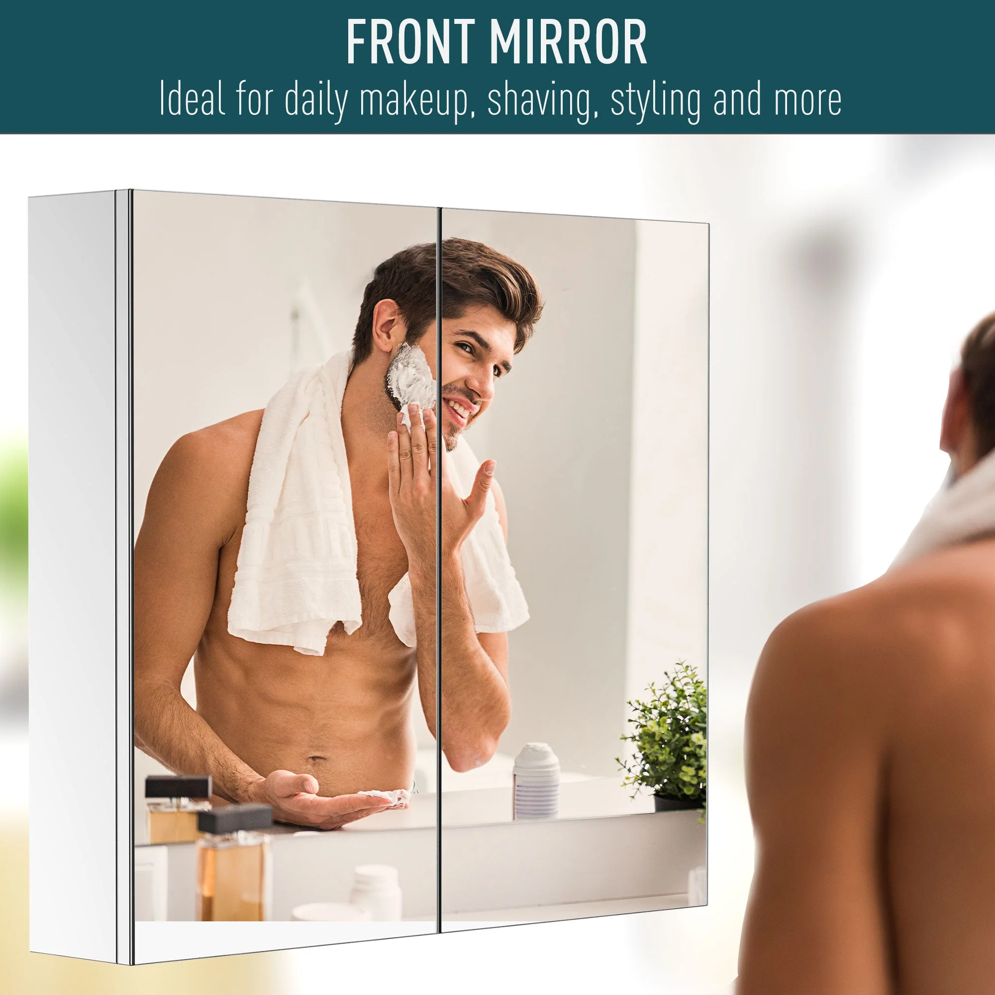 Bathroom Mirror Cabinet - Image 6
