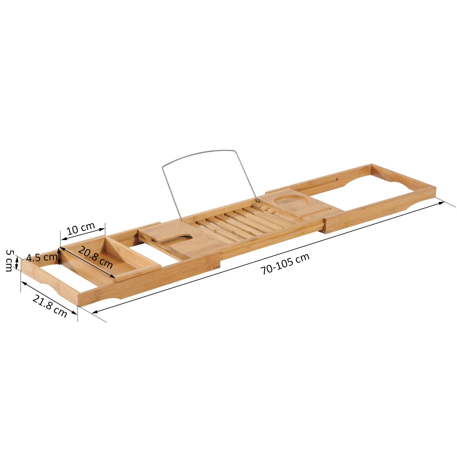 Bathtub Shelf Brown - Image 3