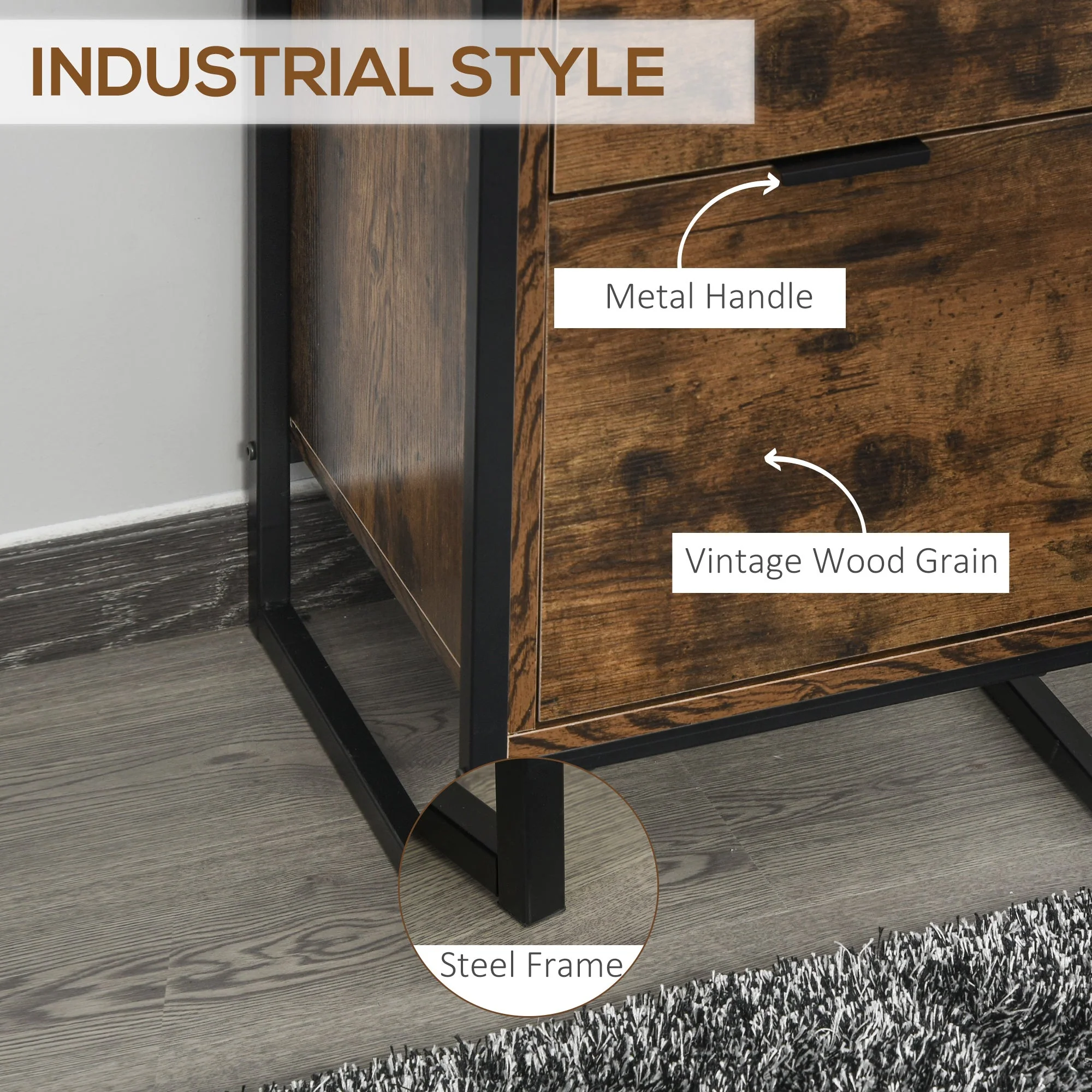 Bedroom Chest of Drawers - Image 4