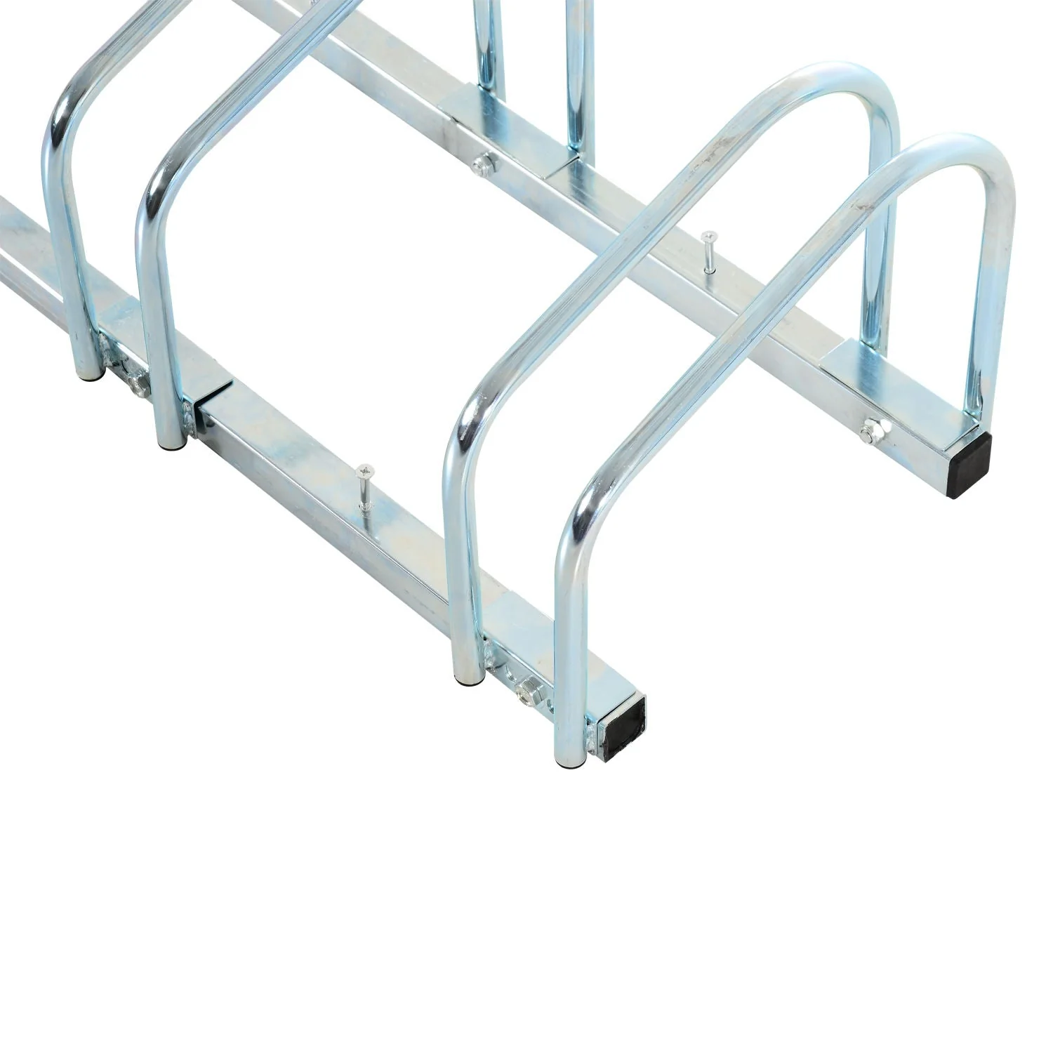 Bike Stand Parking Rack Floor or Wall Mount Bicycle Cycle Storage Locking Stand 4 Racks - Image 9