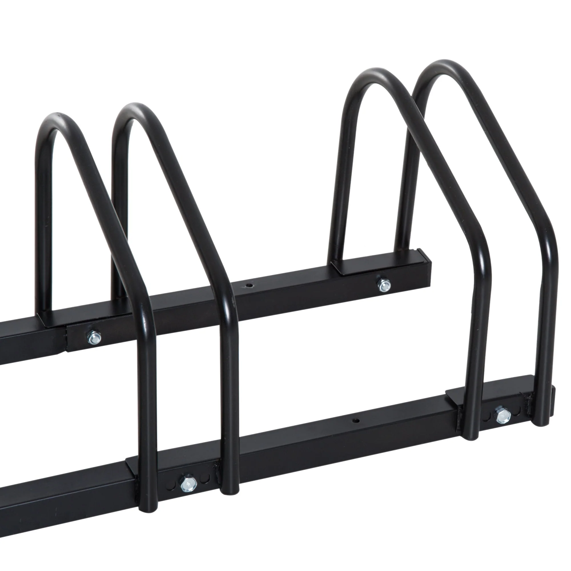 Bike Stand Parking Rack Floor or Wall Mount Bicycle Cycle Storage Locking Stand 5 Racks - Image 5