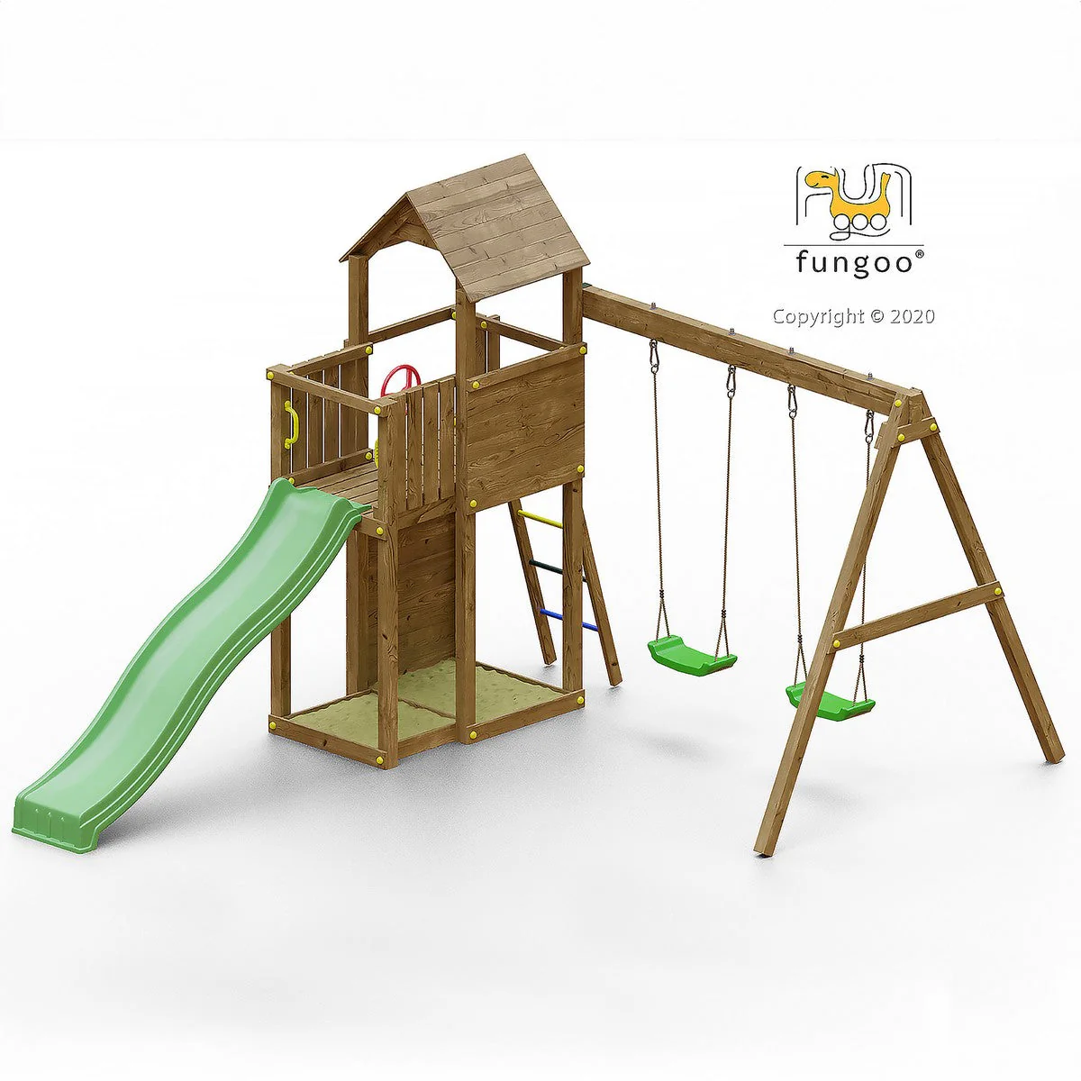 Boomer Garden Playfort by Shire - Image 5