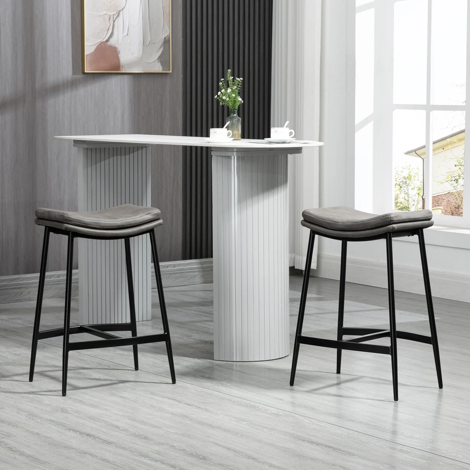 Breakfast Bar Stools Set of 2 - Image 2