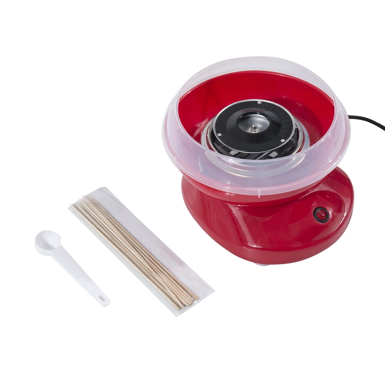 Candy Floss Machine Electric Cotton Candy Maker Gadgetry 450W Red - Image 6
