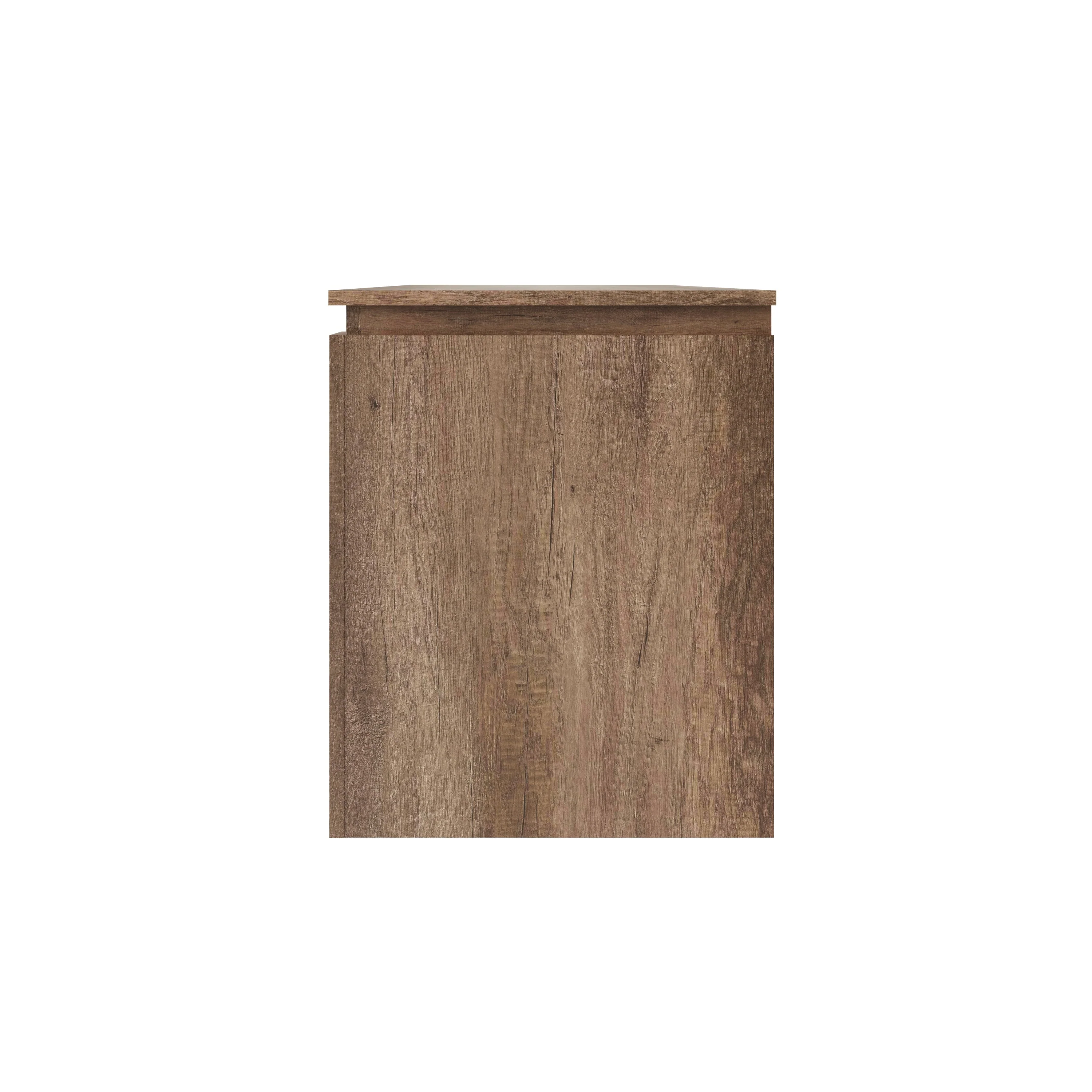Canyon TV Unit Grey Oak 1 Shelf 2 Drawers - Image 3